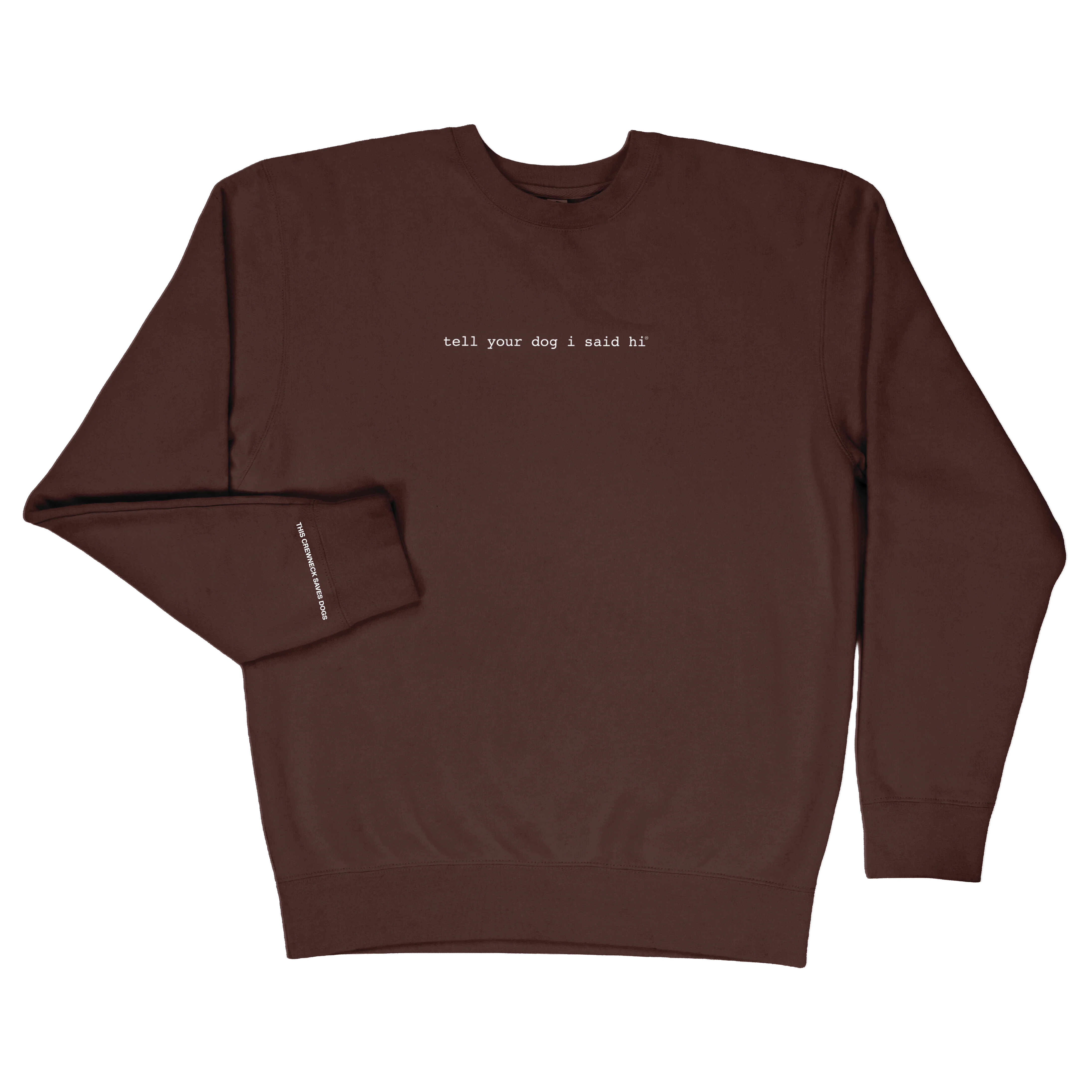 Classic Crewneck - Chocolate
