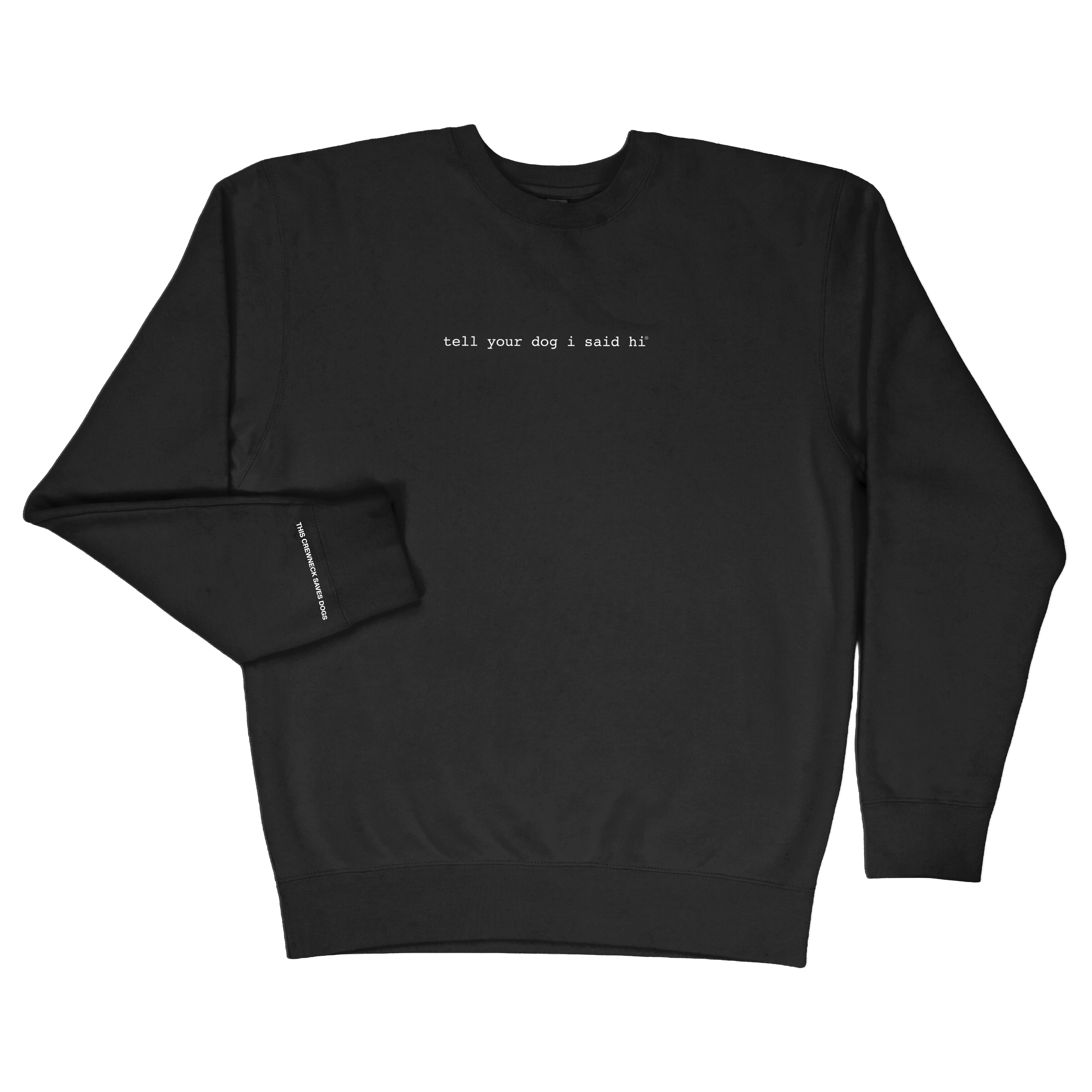 Classic Crewneck - Black
