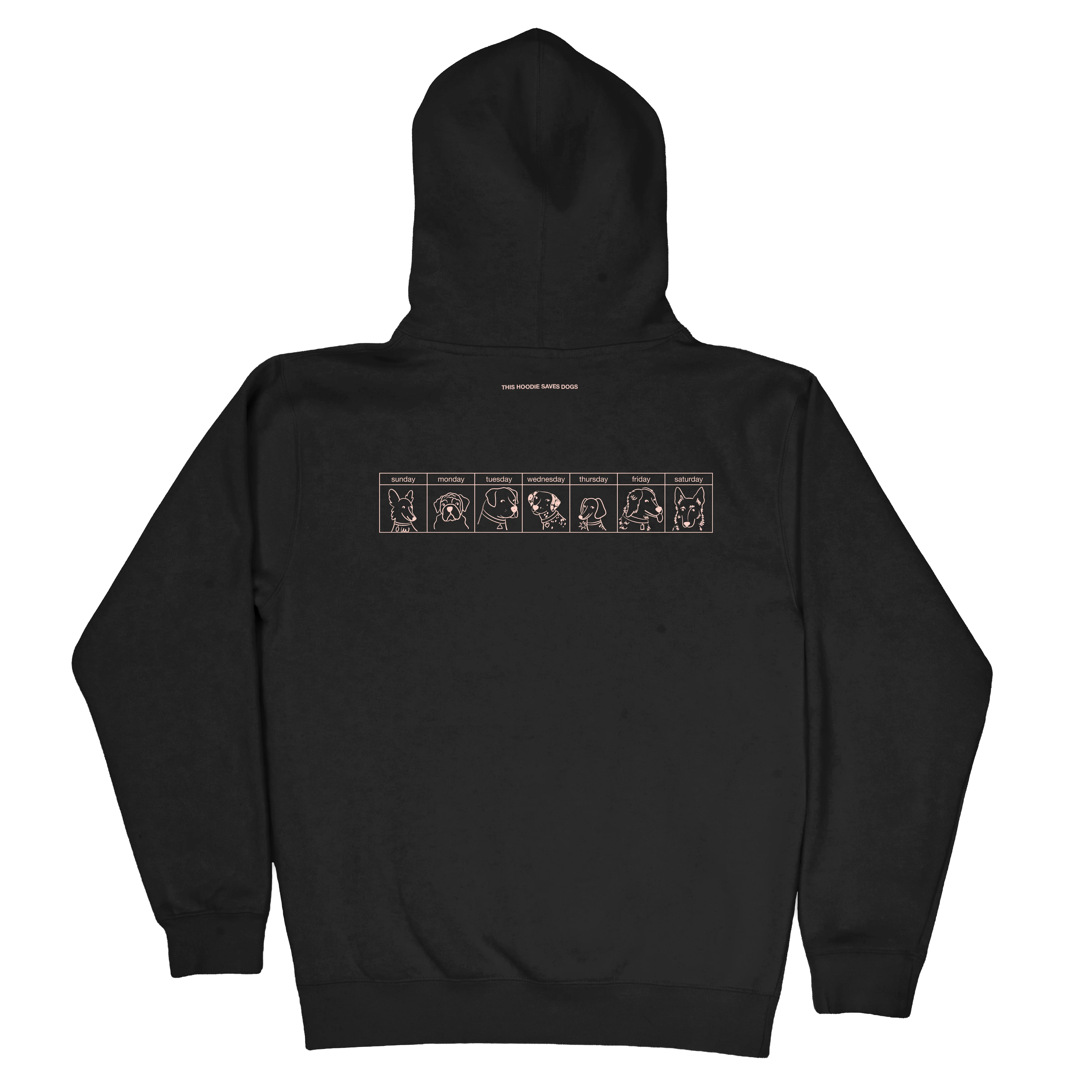 The Dogs Were Good Again Hoodie - Black - Image 3